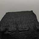 Square Boucle Pouf Ottoman Footrest  Soft & Lightweight Footstool with Foam Filling for Living Room & Bedroom, Laid-Back Lounge Style