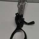 Fox Run Stainless Steel Manual Hand Mixer, Black Retro Style Egg Beater, 13" x 4"