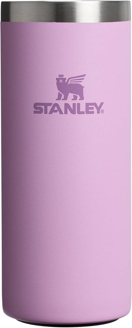 Stanley Everyday Can Cooler Cup 10 oz Slim | Beer, Seltzers, Soda, and Energy Drinks | Doubles as Tumbler | Insulated Stainless Steel Drink Holder | BPA-Free | Lilac