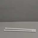 Tension Rod 16 to 28 Inch, Goowin Small Tension Rod, 5/8" Diameter No Drilling Expandable Short Tension Rods Spring Rods, Tension Rods for Closet, Cupboard, Hanging Clothes, 2 Pack, White