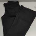 KUNMI Women's Flare Bell Bottom Jeans High Waisted Wide Leg Bootcut Jeans Stretchy Denim Pants (4, Bb005-black)