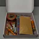 Paxcoo Sealing Wax Kit with Wax Seal Beads, Stamp, Warmer, Spoon, Envelopes for Letter Sealing (Multicolored)