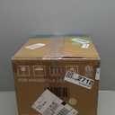 OLIXIS Air Fryer 6 Quart with Window Square Air Fryer 12-in-1 Air Fry, Roast, Reheat, Dehydrate, Bake, Steam, Fries, Custard, Chicken, Wings, Sea Food, Vegetabels,400F, White (Beige)