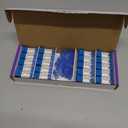 Everest 45 Angled RJ45 Cat5e Keystone Jacks 20-Pack in Blue - Slim Profile Female RJ45 Connectors - Cat 5e Keystone Jack - Compatible with 45 Angled Speed Termination Tool - 45Term (B0BL3GS7ZY)