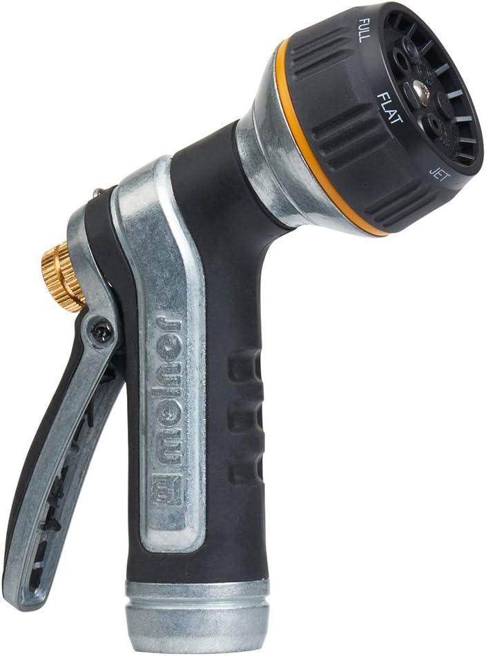 Melnor XT451 Heavyweight Metal 7-Pattern Nozzle, 1-(1 Pack), Basic
