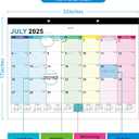 4 x Desk Calendar 2026 Large 22" x17", AgePlace Wall Calendar 2025-2026 Covers July 2025 - December 2026, Office Supplies Desktop Monthly Calendar for Home Classroom School & Office Or teacher Gifts