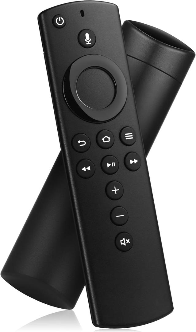 Replacement Remote Control for Fire Smart TVs, Compatible with Firestick (2nd Gen/Lite/ 4K), TV Cube (1st/2nd Gen), AMZ-TV 3rd Gen with Voice Control, Not for TCL Smart TVs