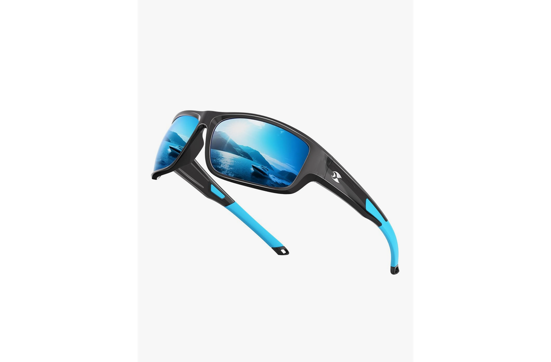 suoso Sports Polarized Sunglasses for Men: Women UV400 Protection Wrap Around Sun Glasses for Fishing Golf Running Driving