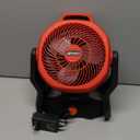 Battery Powered Fan Compatible with Milwaukee M18 18V Battery with AC Adapter (No Batteries), Up to 650 CFM,Variable Speed Battery Operated Fan,Low Noise 30dB Portable & Jobsite Camping Fans