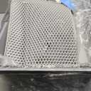 Stainless Steel Litter Box, Extra Large Litter Boxes for Big Cats, XL Metal Cat Litter Box with Lid, Anti-Urine Leakage, Non-Sticky, Include Cat Mat and Litter Scoop (Gray)