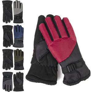 Trail maker 10 Pair Gloves in Bulk Winter Gloves for Adult Women, Men, Warm for Extreme Weather Waterproof Insulated Gloves
