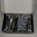 Ravinte 30 Pack | 5-3/16'' Curved Cabinet Pulls Matte Black Kitchen Drawer Pulls Arch Cabinet Handles 5-3/16Length, 3 Hole Center