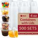 Reli. 4 oz Condiment Containers with Lids
