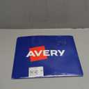 Avery Matte Clear Rectangle Labels, Sure Feed Technology, 1" x 3", 400 Matte Clear Labels, Print-To-The-Edge, Laser/Inkjet Printable