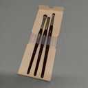 BK BEAUTY - BRUSH SET FOR HOODED OR SMALLER EYES (5PC) - Eyeshadow Brush Set for Blending, Smudging & Defining Eyeshadow and Eyeliner | Premium Eye Makeup Brushes for Precise Application