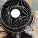 DREO Fan for Bedroom, Desk Air Circulator Fan with Remote, 11 Inch Table Fans for Whole Room, 65ft Powerful Airflow, 120 Vertical Manual +90 Oscillating, 4 Speeds, 8H Timer, 25dB Quiet Fan, Home