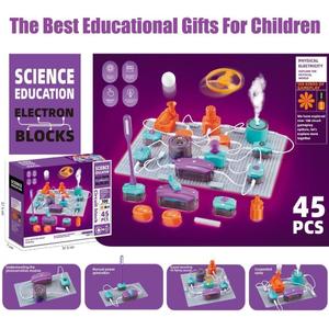 Science Education Electron Blocks, Circuit Block, 45 Pcs