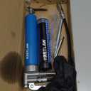 KRETLAW Mini Grease Gun (3000PSI) with Double 3oz Cartridge Grease and 12'' Flex Hose, Reinforced Coupler for Automotive,Marine