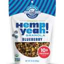Manitoba Harvest Hemp Yeah Granola, Blueberry, 10oz, with 14 g of Protein, 3.5 g Omegas 3 & 6, 4 g of Fiber and less than 10 g Sugar Per Serving, Organic, Non-GMO, (Pack of 6) Packaging May Vary