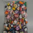 120 Pcs Christmas Silicone Focal Beads Bulk Santa Snowman Tree Wreath Gingerbread Man Festive Elements Beads for Pen Holders Keychains Bracelets DIY Crafts, Silicone Handmade Gifts