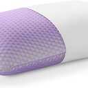 Purple Harmony Pillow - Low Loft, Standard Size - Cooling Gel Neck Pillow