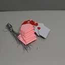 30 Pcs Valentine's Day Envelope Ornaments Bulk Colorful Felt Heart Love Envelopes Ornaments Valentines Stitching Note Table Scatter for Valentine's Day Wedding Shower Party Decor