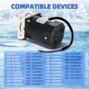S-0731 Ice Machine Water Pump Motor for Hoshizaki, Assembly with Cable & Plug Replacement for KM Series KM-1300M KM-1600M 120V 60W Service Kit