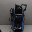 Pressure Washer Power Washers with Touch Screen, 5000PSIIMAX, High Pressure Cleaning Machine with 4 Quick Connect Nozzles and Foam Cannon for Cars Driveways Patios Fences, Blue