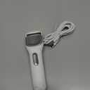 Heated Eyelash Curler Professional - Eye Lashes Curler with Innovative Heating Silicone, Electric Eyelashes Curler with 600mAh Rechargeable Battery EC4001 (White)