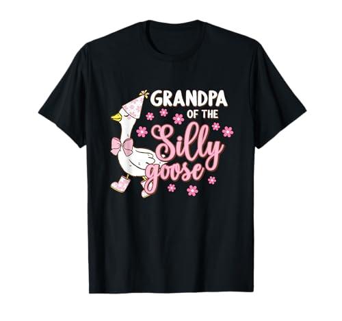 Grandpa Of The Silly Goose First Birthday Family Matching T-Shirt 3XL