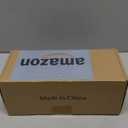 Cisily Sponge Holder for Kitchen Sink, Sink Caddy Organizer with High Brush Holder, Kitchen Countertop Organizers and Storage Essentials, Rustproof 304 Stainless Steel (Black, 9.25)