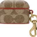 Coach Signature AirPods Pro Case - Compatible with AirPods Pro 2nd / 1st Generation - Signature Tan