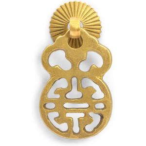 Hardware Philosophy Wealth and Longevity Pulls 2 Inches - Set of 2 - Architectural, Interior Design, Furniture Cabinet Customization Hardware