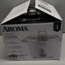 Aroma Housewares Select Stainless Rice Cooker & Warmer with Uncoated Inner Pot, 14-Cup(cooked) / 3Qt, ARC-757SG