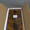 TUTOTAK End Table, Side Table, Tall Couch Table, Sofa Table, Living Room, Bedroom, Black TB01BK083