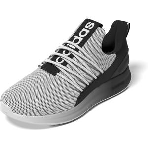 adidas Men's Lite Racer Adapt 7.0 Sneaker (7.5 Wide, White/Black/White)