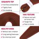 Alrence Pre Stretched Braiding Hair Long Braid 30 Inch 8 Packs Professional Braiding Hair Extensions Synthetic Crochet Twist Braids (30 Inch, 350#)