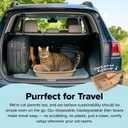 Kitty Sift Disposable Cat Litter Box Large, 6 Count, Durable Portable for Travel and Home, Eco-Friendly Disposable Litter Box Controls Odor