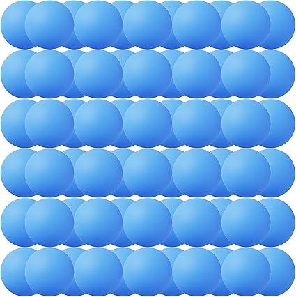 Jedulin 40MM Ping Pong Balls, 50 or 80 Pack Assorted Colored Plastic Balls for Beer Pong, Arts and Craft