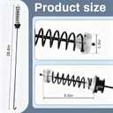 Upgrade W10247710 Washer Suspension Rod Kit4 Pcs Fit for whirlpool kenmore maytag Washing Machine Replace W10237427 W10256514 W10277357,Figure 5 Shows More Compatible Models