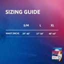 TENA Stylish White Incontinence Underwear for Women, Super Plus Heavy Absorbency, Adult Diapers, Large (Waist Sizes 37in-50in), 16 Count
