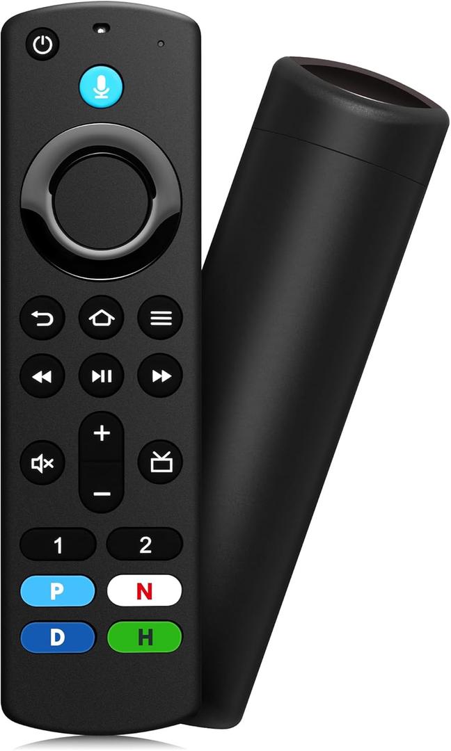 Replacement Voice Remote Control Fit for AMZ Smart TVs Stick/4K Max/4K/Cube/Stick Lite/Stick HD, Smart TV 3rd Gen, Compatible with Insignia/Toshiba/Pioneer Smart TVs