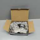 White Christmas Lights Outdoor, 66ft 640 LED Icicle Lights for Outside House with Connectable Clear Wire 8 Modes Timer, Plug in Waterproof for Home Holiday Eaves Yard Roof Party Room Indoor Decoration