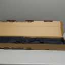 EMART Backdrop Stand 10x7ft(WxH) Photo Studio Adjustable Background Stand Support kit with 2 Crossbars, 8 Clamps, 2 Sandbags and Carry Bag for Parties, Events Decoration, Wedding, Photography (Black)