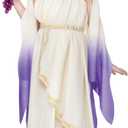 Fun World Girls Purple Goddess Costume, Large