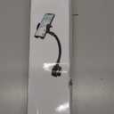 Gooseneck Tablet Holder with Flexible Long Arm, Anti-Slip iPad Clamp Mount for Treadmill/Spin Bike/Stroller/Wheelchair/Elliptical/Boat/Mic Stand/Peloton/Indoor Cycle, Fits 4-13" Device