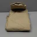 Modern Leisure Basics Patio Chaise Lounge Chair Cover - Weather-Resistant Fabric - Furniture Protection Perfect for Patio, Deck, and Porch - 76" L x 27" W x 30" H - Khaki - 1-Pack - 2017 Model