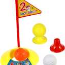 Garneck Kids Golf Toy Set Plastic Clubs for Toddlers 1-3 Early Educational Mini Golf Set for Indoor Outdoor Play