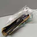 Black Curtain Rods for Windows 48 to 84 inch, 5/8 inch Adjustable Wrap Around Blackout Curtain Rods for Bedroom & Outdoor