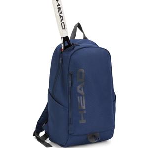 HEAD Waterproof Gym Backpack for Women/Men, Compact Laptop Backpack for College/Sport/Fitness/Work/Daily, (Navy Blue)